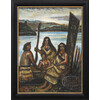 Māori Women with Canoe