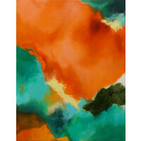 Orange, Azure, Green