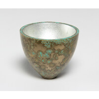 Patinated Bronze Crucible [27615]