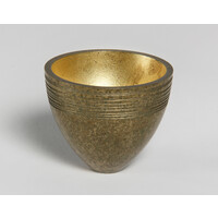 Patinated Bronze Crucible [27680]