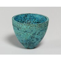 Patinated Bronze Crucible [27681]