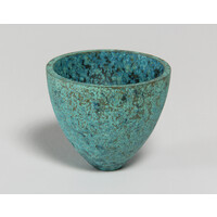 Patinated Bronze Crucible [27682]