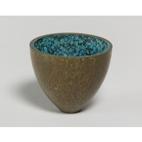 Patinated Bronze Crucible [27683]