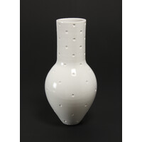 Gloss White Spotted Vessel [FP-17]