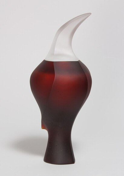 Mike Crawford | Huia (Clear/Red) | Milford Galleries Dunedin