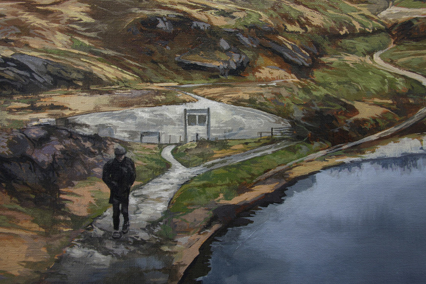 Callum Arnold Lake Path Milford Galleries Dunedin