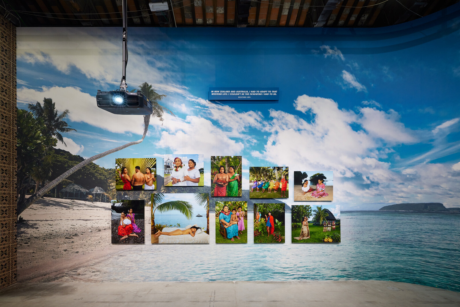 Yuki Kihara Paradise Camp Milford Galleries Dunedin