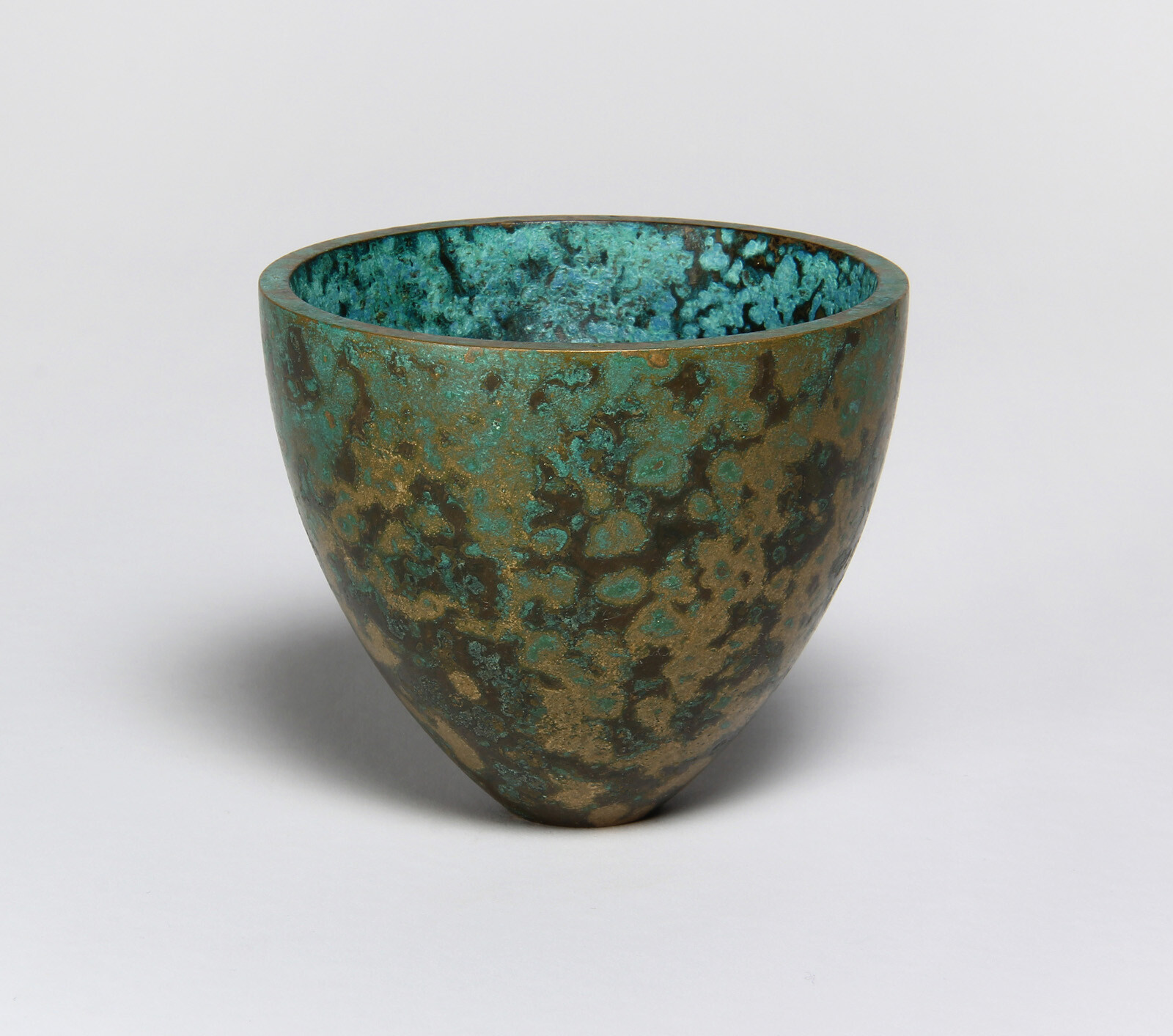 Paul Mason Patinated Bronze Crucible [26039] Milford Galleries