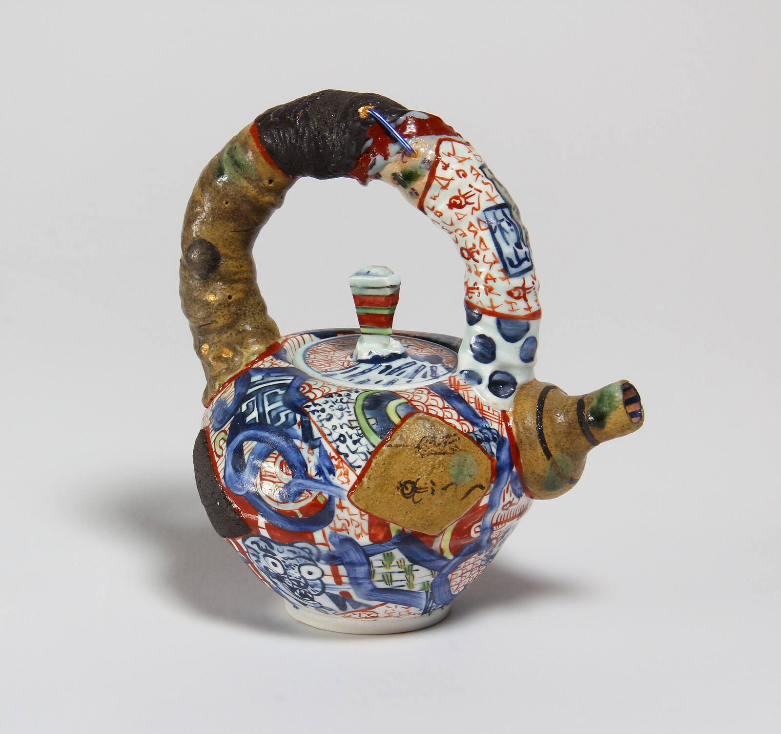 Aaron Scythe Yobitsugi Style Tea Pot [26162] Milford Galleries